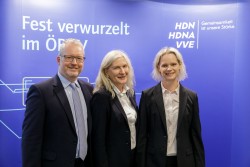Uwe Schäfer, Ulrike Kawohl und Aline Thomas (Foto: HDN/HDNA)