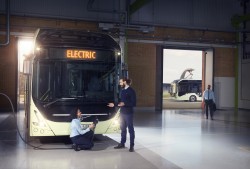 Vergrößerte Reichweite: Volvo mit neuer E-Bus-Variante auf der Busworld