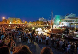 Museumshaven Vegesack beim Festival Maritim (Foto: Jörg Sarbach / City Marketing Vegesack)