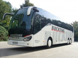 Der Setra 516 HD von Buckting Reisen wurde am 27. November gestohlen (Foto: Buckting Reisen)