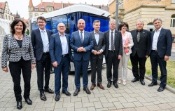 Autonome Busse im Karlsruher Stadtverkehr