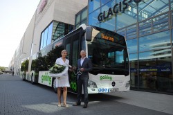 Erster Citaro Hybrid-Bus für Neu-Ulmer ÖPNV