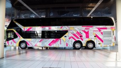 Moving Art - Bus wird zum mobilen Kunstwerk