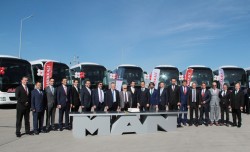 Das türkische Reiseunternehmen Pamukkale Tourismus übernimmt 12 weitere MAN Lion’s Coach Efficient-Line-Busse (Foto: MAN Truck & Bus)
