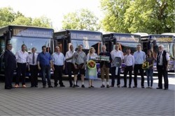 Übergabe der MAN Lion's City-Buse an LVL Jäger in München (Foto: MAN Truck & Bus)