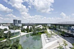 Parklandschaft der Autostadt in Wolfsburg (Foto: Nils Hendrik)