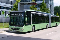 MAN zeigt auf der diesjährigen IAA Nutzfahrzeuge unter anderem ein modulares Konzeptfahrzeug eines Elektro-Gelenkbusses (Foto: MAN Truck & Bus)