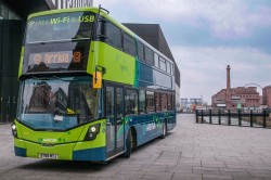 Hybrid-Doppelstockbus Volvo B5LH (Foto: Volvo Busse)