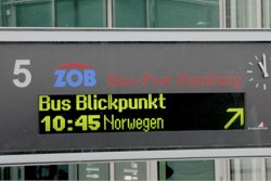 Am ZOB Hamburg tritt ab heute eine neue Entgeltverordnung in Kraft (Foto: Bus Blickpunkt)