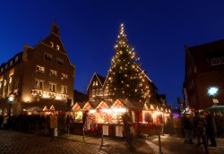 Weihnachtsdorf im Münsteraner Kiepenkerlviertel (Foto: Presseamt Münster/MünsterView)