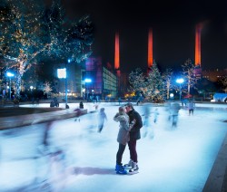 Coole Autostadt - Wolfsburg verwandelt sich in eine Winterwelt