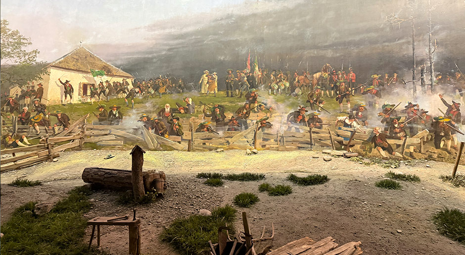Panorama im Tiroler Museum