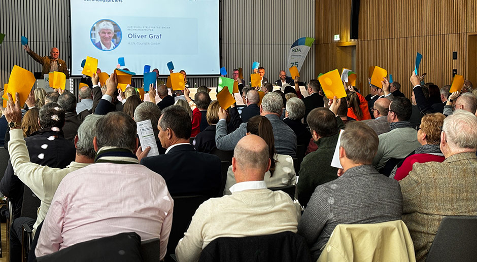 Das Publikum beim Konferenzprogramm
