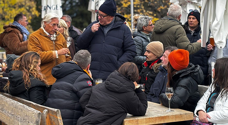 Gespräche im Freien