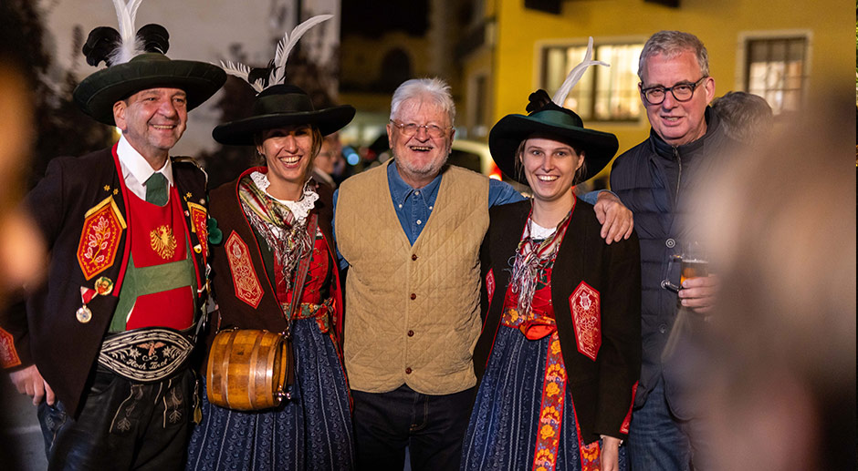 Begegnungen mit den Tiroler Gastgebern