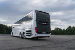 Heck mit Smartphone-Optik: MAN Lion's Coach (Foto:MAN Truck & Bus)