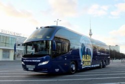 Der Neoplan Cityliner von Alba Berlin (Foto: MAN)