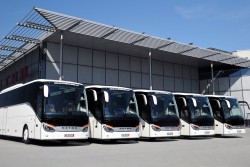 Fünf weitere Setra-Busse für Euroguide