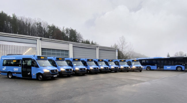 58 MercedesBusse für QueichtalNahverkehrsgesellschaft