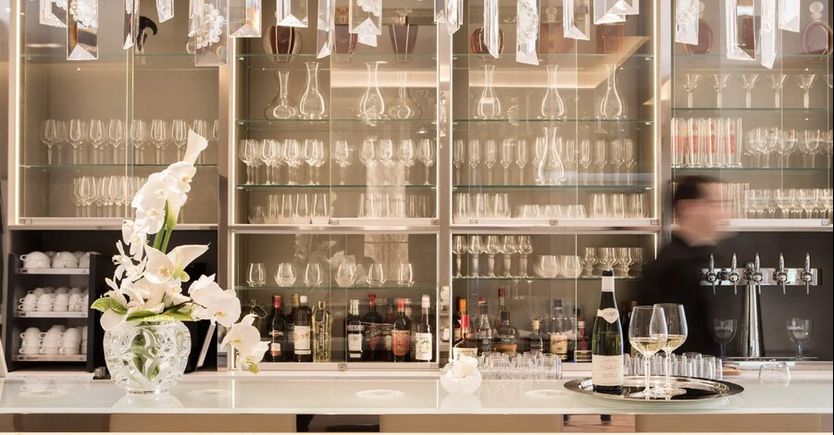 Bar im Château Hochberg, © Grègoire Gardette